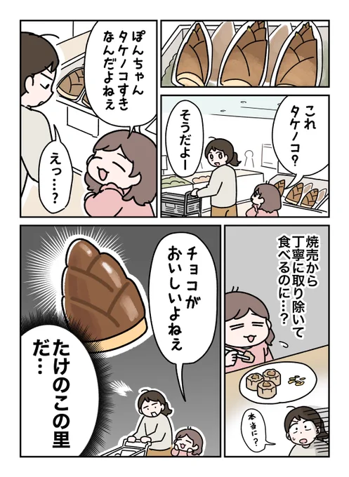 たけのこと幼児 