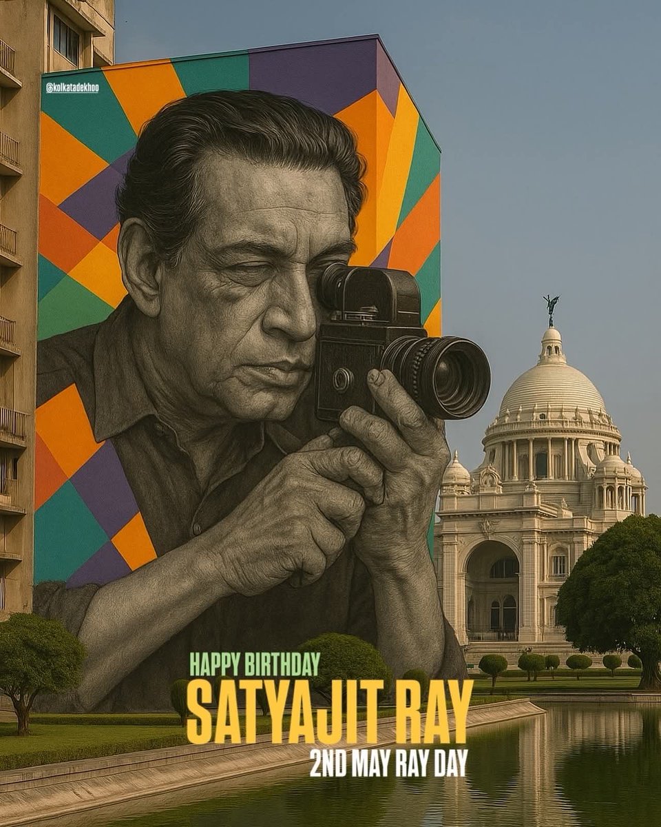 iamvikashpoddar's tweet photo. 105 years of brilliance. Remembering Satyajit Ray, the man who changed Indian cinema forever.. https://t.co/dZvTAhFPiQ