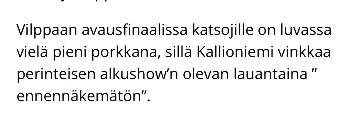 Tänään 16.30 Salohalli. Ovet aukee klo 15.00. Lippuja saa ovelta! Luvassa ison maailman shöy <a href="/salonvilpas/">Vilpas</a> vs <a href="/KatajaBasket/">Kataja Basket</a> #korisliiga