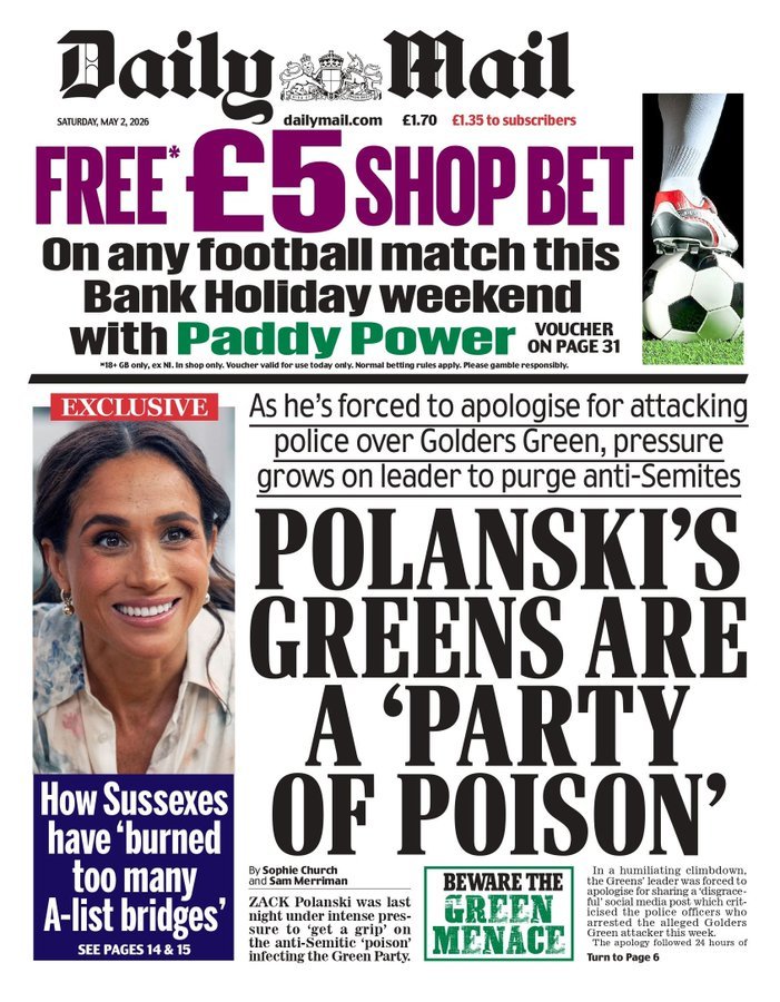 _i0n's tweet photo. @ZackPolanski Polanski is on our side
What he's up against is a system the poisons community, rivers, soil, air, seas, food, knowledge, democracy, housing,work, culture, healthcare, childhood, old age and the beauty of life
The system that wants to destroy Polanski will destroy all our futures https://t.co/WbtTQq70y3