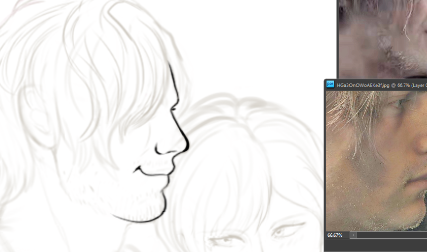 inkedinferno84's tweet image. #lineart #linearting linearting... watch it take me 50 years and I not even like it xP

#rebhfun #leonkennedy #fanart #WIP #residentevil #レオン・スコット・ケネディ #バイオハザード