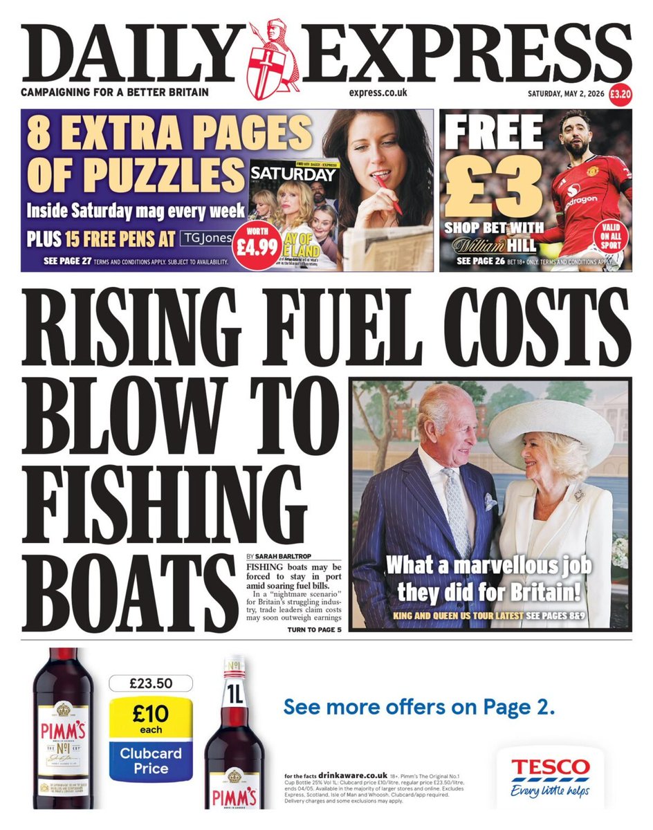 hol40900's tweet image. #GoodMorning. #NotMyKing Charles and Camilla gush over a “love-up” US photo while British fishing boats rot in port due to fuel costs. Leave your heart in America — we want a republic. #AbolishTheMonarchy