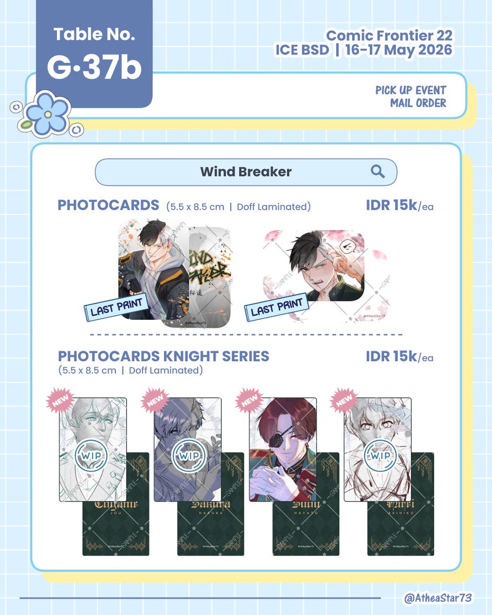 AtheaStar73's tweet photo. [PO!! #CF22] - (2/4)

🇮🇩 INA Local: https://t.co/JOscZnJ8vy  
🌎 INT: https://t.co/DwPnezNiPs
🌎 GO: GOM please contact me first!

*) All form will be close automatically on May 17th, 2026 | 17:00 GMT+7

#winbre #wbk #bllk #warungbllk https://t.co/Mtmj0xHYJu