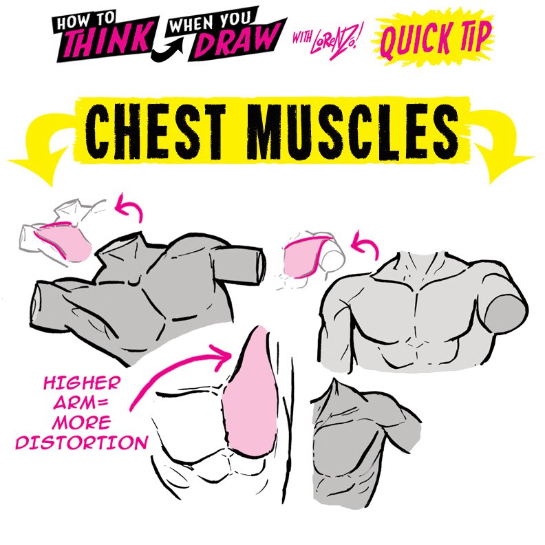EtheringtonBros's tweet image. CHEST MUSCLES! To get the FREE monthly How to THINK When You draw digital MAGAZINE, (including NEW tutorials, a YEAR before they appear online) just tap the link in the bio HERE:  @etheringtonbros
#anime #manga #conceptart #gamedev