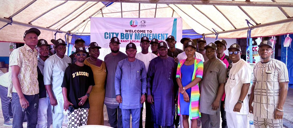 BidexSam17's tweet photo. INAUGURATION OF CITY BOY MOVEMENT – ONDO EAST LG 

On May 1st, 2026, the City Boy Movement in Ondo East Local Government, led by Rotn. Akinjolie Akintayo, officially inaugurated its executives and ward coordinators in Bolorunduro.

The event brought together key stakeholders
#CBM https://t.co/ZWaDZVtFSD
