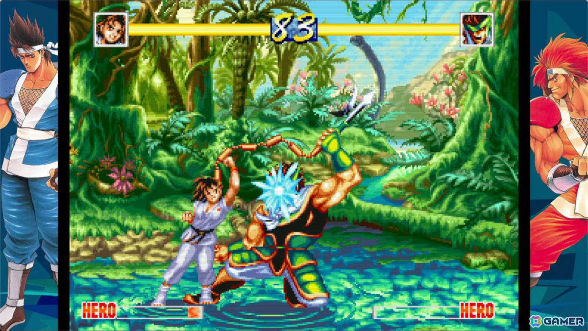 対戦格闘ゲーム「ワールドヒーローズパーフェクト」がNEOGEOプレミアム