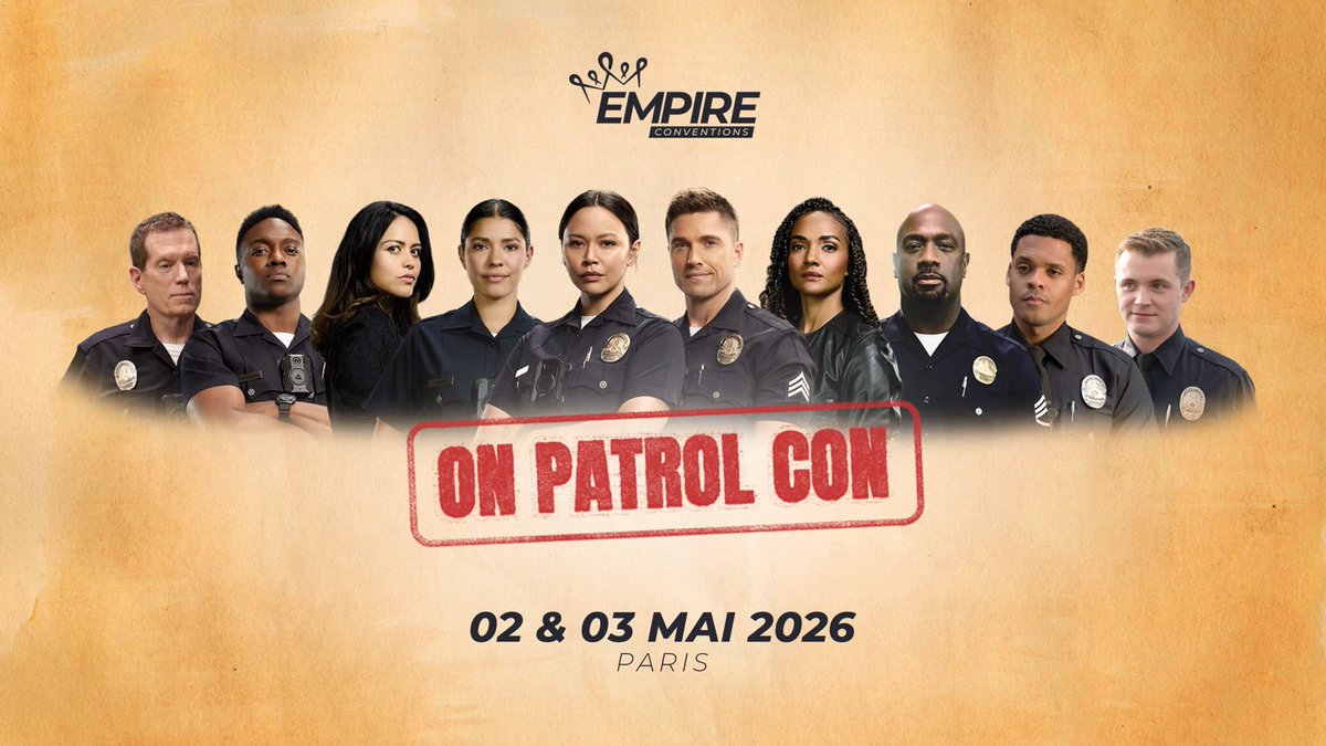 eryG86's tweet photo. RT @EmpireConv: #OPC Rookies, report for duty!! On Patroc Con is today 🚓🫡. https://t.co/Mt12CaZ0Dp