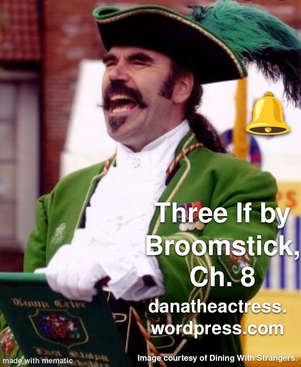 DanaTheActress's tweet image. Ch. 8 of my #novel, Three If by Broomstick, is now available! Lies spread throughout the town, &amp;amp; Clarinda isn't sure what to believe anymore... danatheactress.wordpress.com/2026/05/02/thr… #WritingCommunity #scifi #comedy #book #author #readers #fantasy #adventure #halloween #writing #writer #story