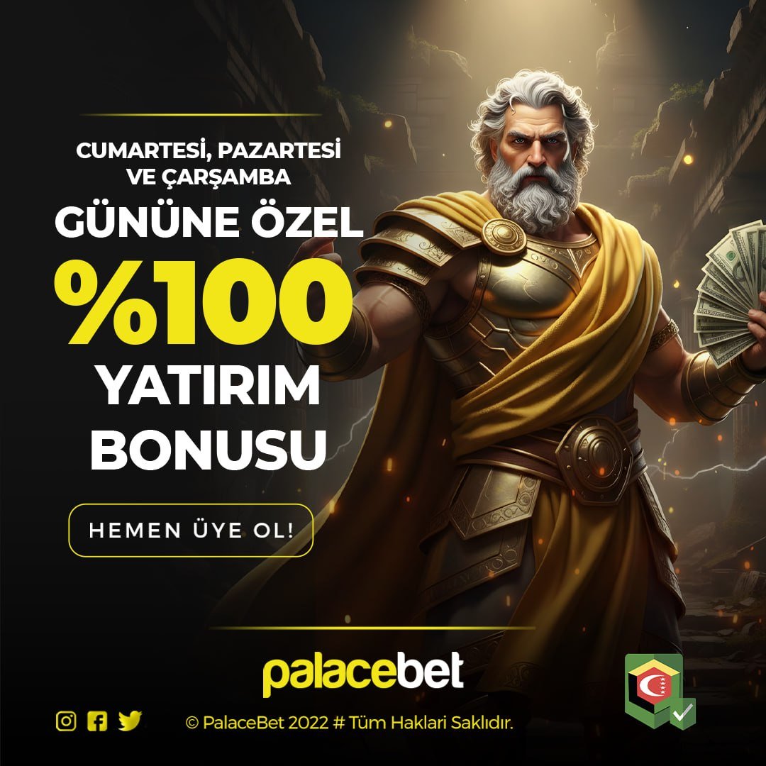 palacebtx's tweet photo. ⛪️#PalaceBet' ten Cumartesi, Pazartesi ve Çarşamba Günlerine Özel %100 Çevrimsiz Yatırım Bonusu!

🎁Her Yatırımda Hediye Yağmuru!

🏆Çevrimsiz Her alanda Geçerli %15 Yatırım %10 Kayıp Bonusu ! 

💰İlk 5 Yatırımınıza Özel %500 Hoşgeldin Bonusu! 

🗯https://t.co/iVQQHvJJJK https://t.co/7IUCddRjTN