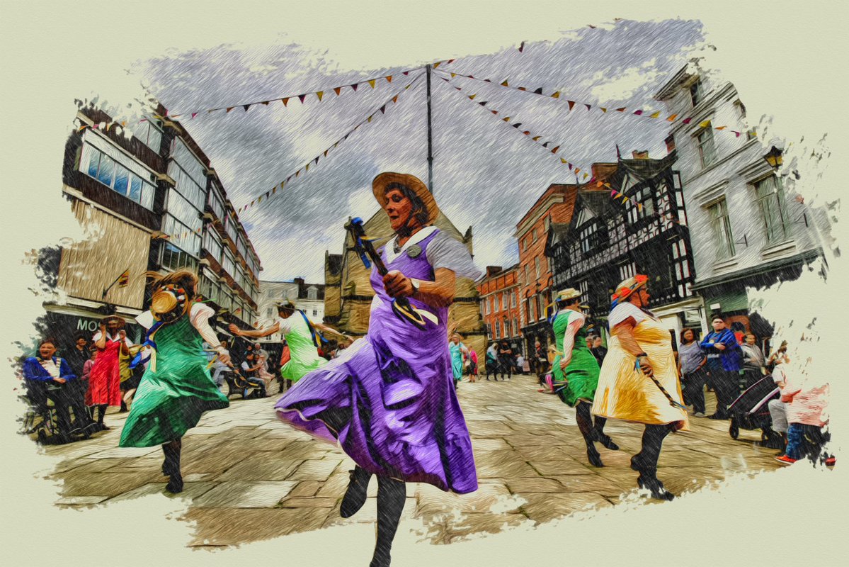Shrewsbury Morris Dancers tweet media