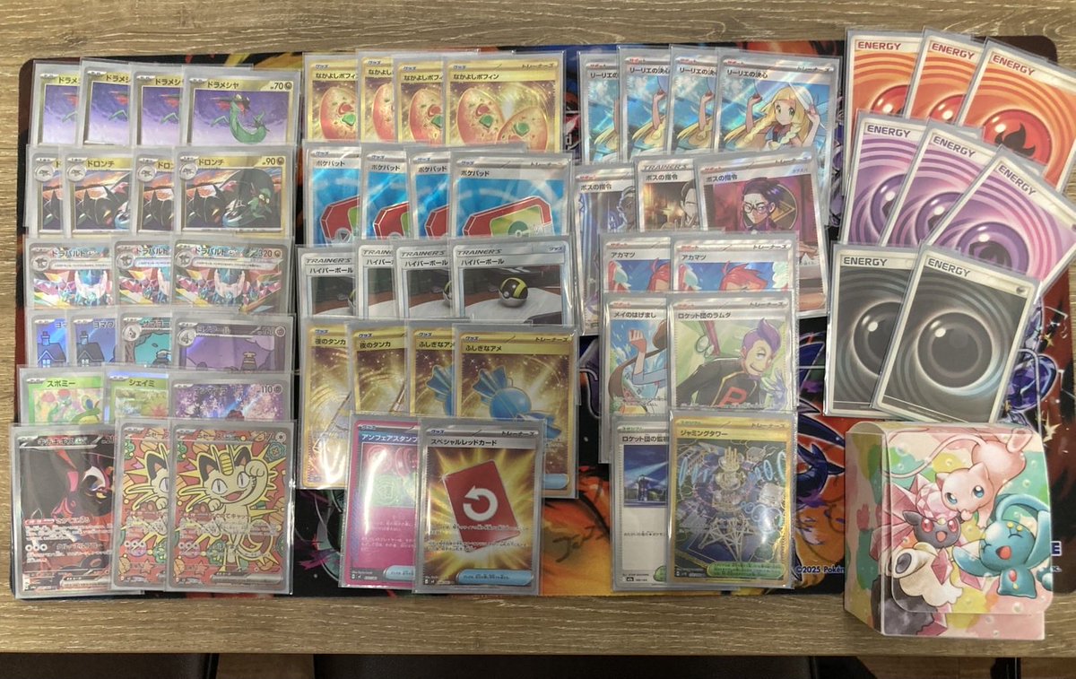 card_strike's tweet photo. 本日開催の #ポケカ シティリーグ2026
 シーズン4 ジュニアリーグ(23名)

結果は…
🥇じしゃく選手
🥈りくと選手
🥉SO選手
🥉きのこ選手

です❕

おめでとうございます🎊🎊🎊

各選手のデッキレシピを頂きました📸

またの参加お待ちしております❕❕❕

#オレタン福岡天神店 https://t.co/b9yBXU9UJX