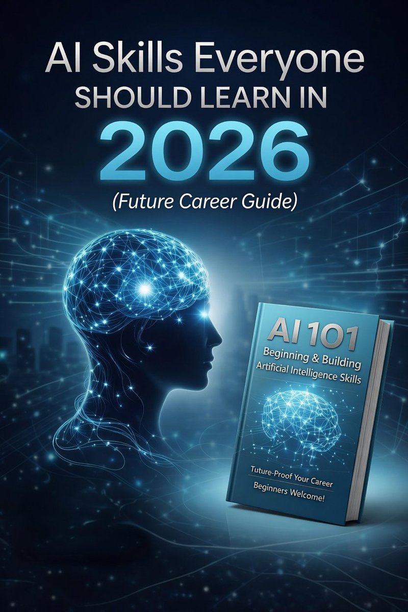 rakib_md007's tweet photo. Don’t get left behind in 2026.
These are the AI skills everyone needs to master — starting today.

Start Building AI Skills for Free

Inside you’ll learn:
•Prompt skills that actually work
•Automation basics
•Future-proof career

Comment 'Need' below, and I'll DM you the guide https://t.co/6vytFYPYMp