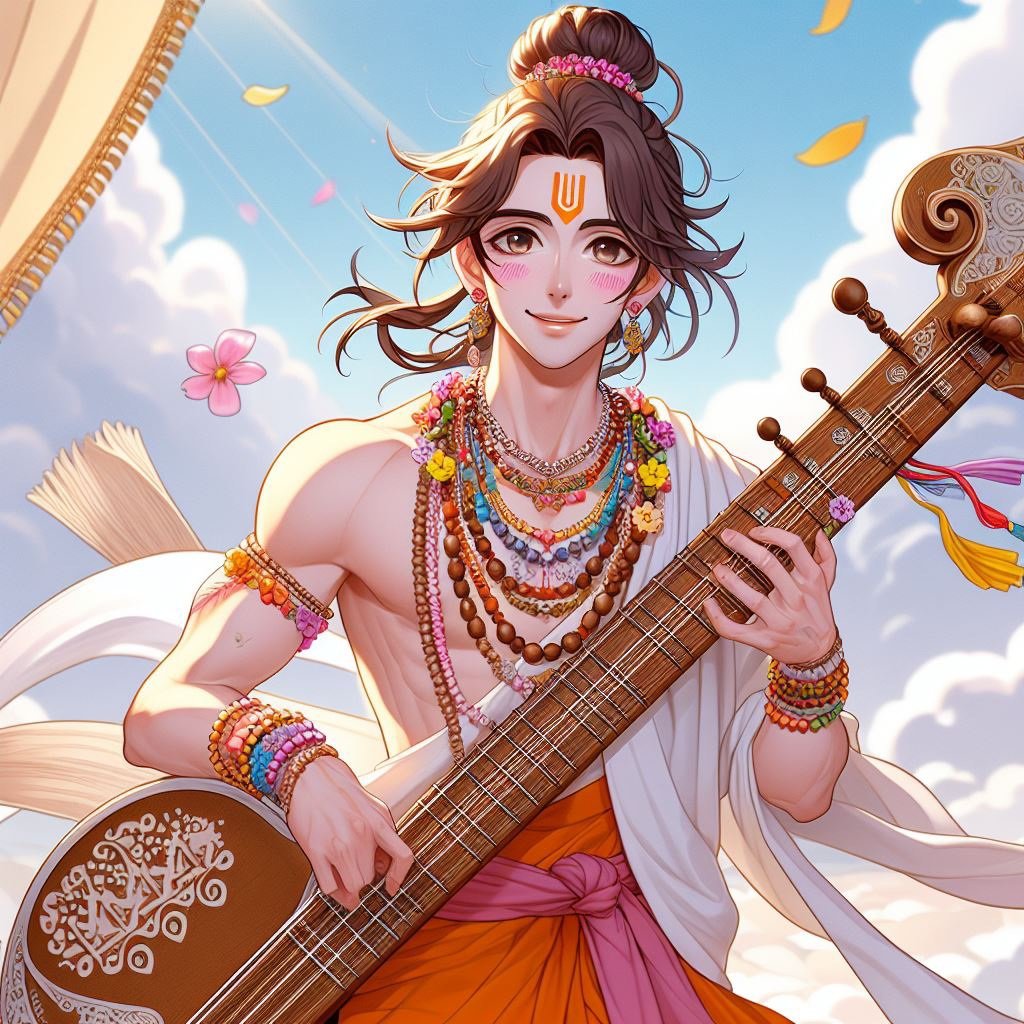 vikaskumar70804's tweet photo. "नारायण-नारायण!🚩भगवान विष्णु के परम भक्त, ज्ञान और भक्ति के संगम, देवर्षि नारद मुनि जी के प्राकट्य दिवस(नारद जयंती)की हार्दिक शुभकामनाएं
"नारायण नारायण जप ले प्यारे, धूल जाएंगे पाप सारे।इस पावन अवसर पर सभी को दिव्य ज्ञान और मानसिक शांति प्राप्त हो।
 🙏 #SpiritualJourney #Purity" https://t.co/8C3GiFIoCF