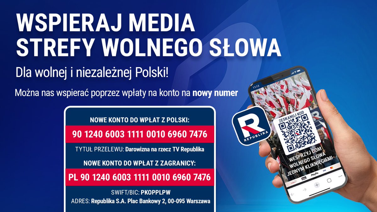 Telewizja Republika 🇵🇱 #włączprawdę tweet media