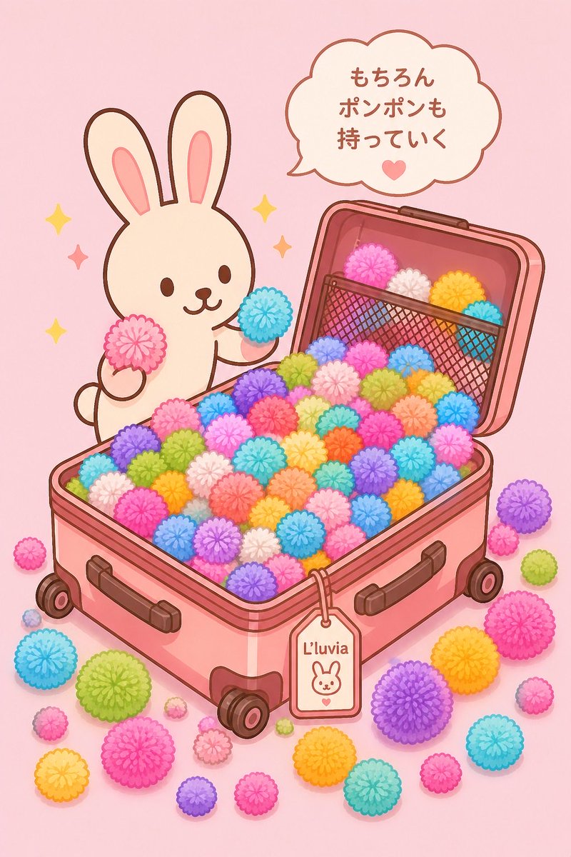 LIVEまで2日🐰支度しないとね！