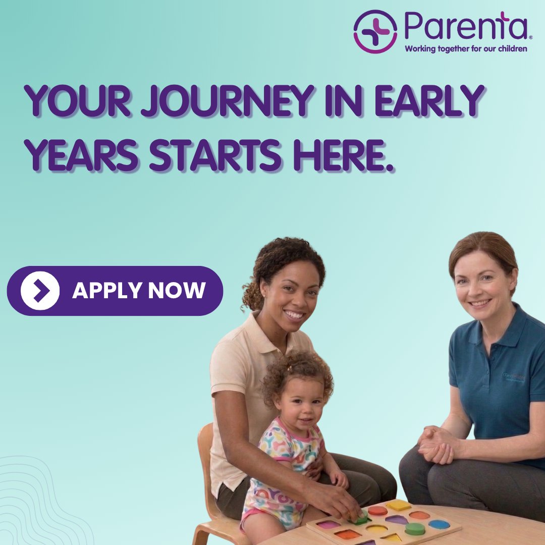 TheParentaGroup's tweet image. Ready to turn your passion for childcare into a career? The Level 2 Diploma is the perfect entry point. 100% workplace-based with expert tutor support.

✨ FREE CPD with Parenta.

👉 Enrol now:bit.ly/427ipAq 

#earlyyears #level2 #eyfs #cpd #parenta