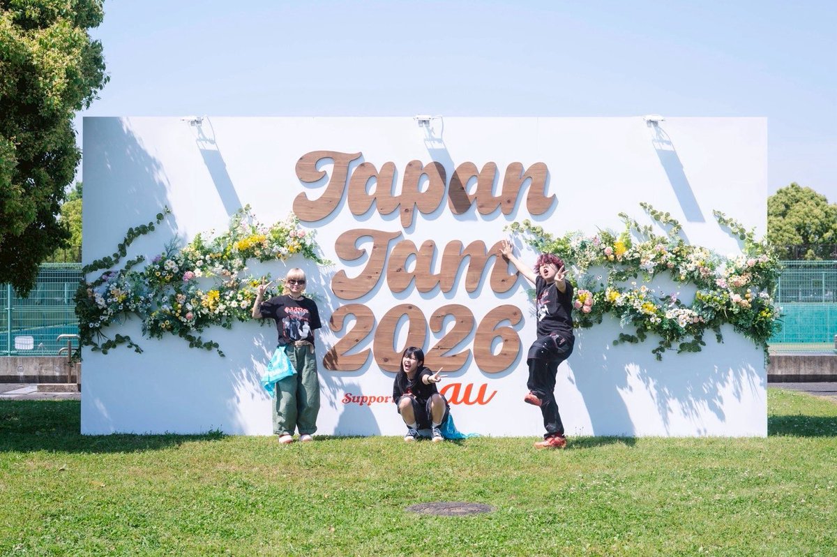 www_oddre_jp's tweet photo. 2026.05.02
‘ JAPAN JAM 2026 ’

setlist
01. 東京ゴッドストリートボーイズ
02. ai my me
03. FEVER TIME
04. 睡る君
05. Revival

ｱﾘｶﾞﾄｳｺﾞｻﾞｲﾏｼﾀ❤️‍🔥

🥁 @yoshidayusuke 

photo by @takeshiyao

#OddRe: #ｵﾄﾞﾚ https://t.co/9vqqrkYDUG