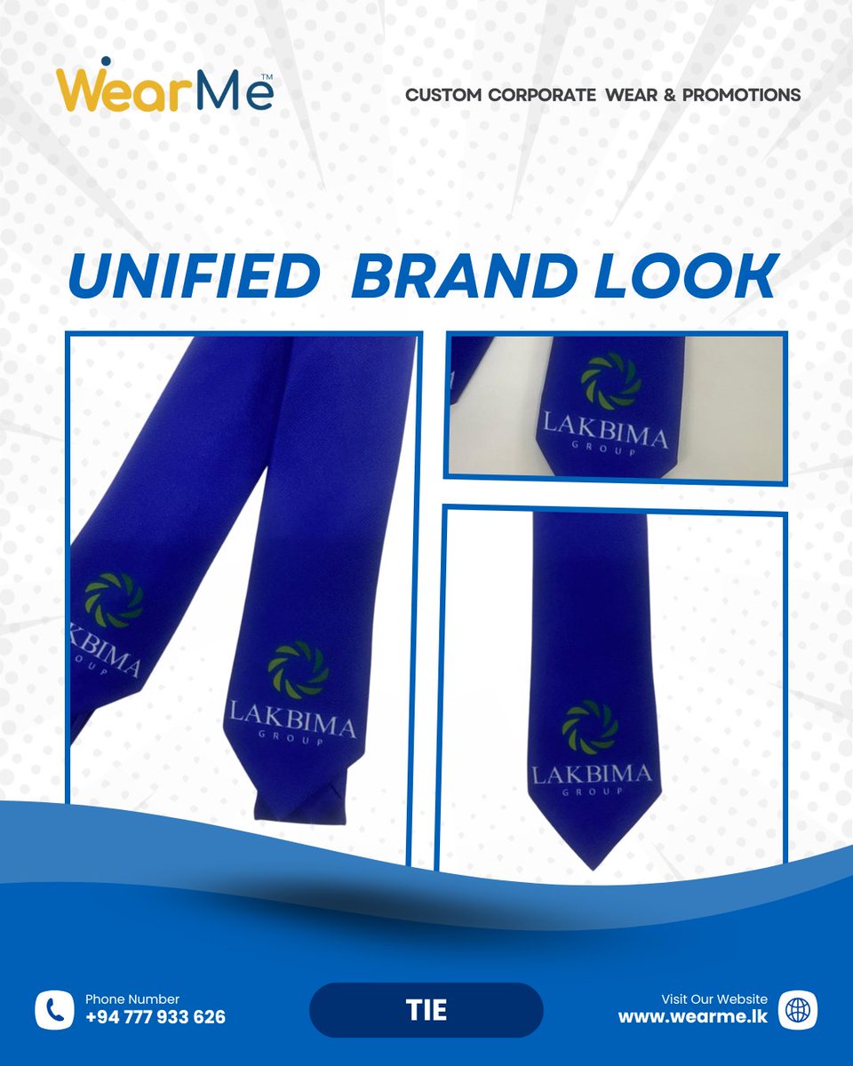 WearMeLanka's tweet image. Premium Custom Uniforms &amp;amp; Promotions
"Trusted by Brands, Crafted by WearMe"
Another premium creation successfully delivered. Thank you for choosing WearMe Custom 💙👕
📞 +94 777 933 626 | wearme.lk #WearMe #CustomUniforms #Uniforms #TshirtPrinting #WearMeLanka