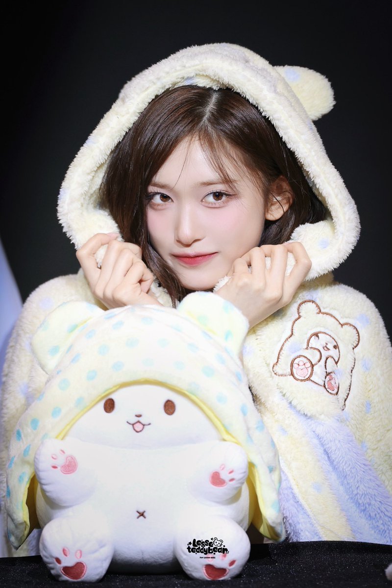 Leeseo teddy bear tweet media