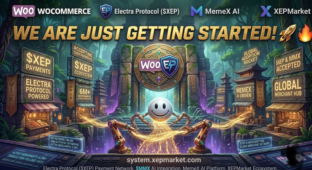 tnncytsn's tweet photo. Crypto regulation isn't a threat — it's a filter.

Projects built on hype will struggle. Projects built on substance will thrive.

$XEP was built with no ICO, no insider allocation, and fully programmatic consensus.

#ElectraProtocol #XEP #WorkersDay
https://t.co/3kpSxhnDyE https://t.co/oCXbZuFl4E