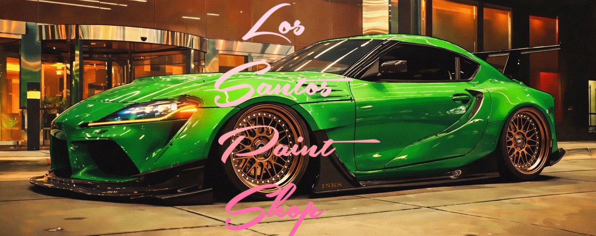 Los Santos Paint Shop tweet media