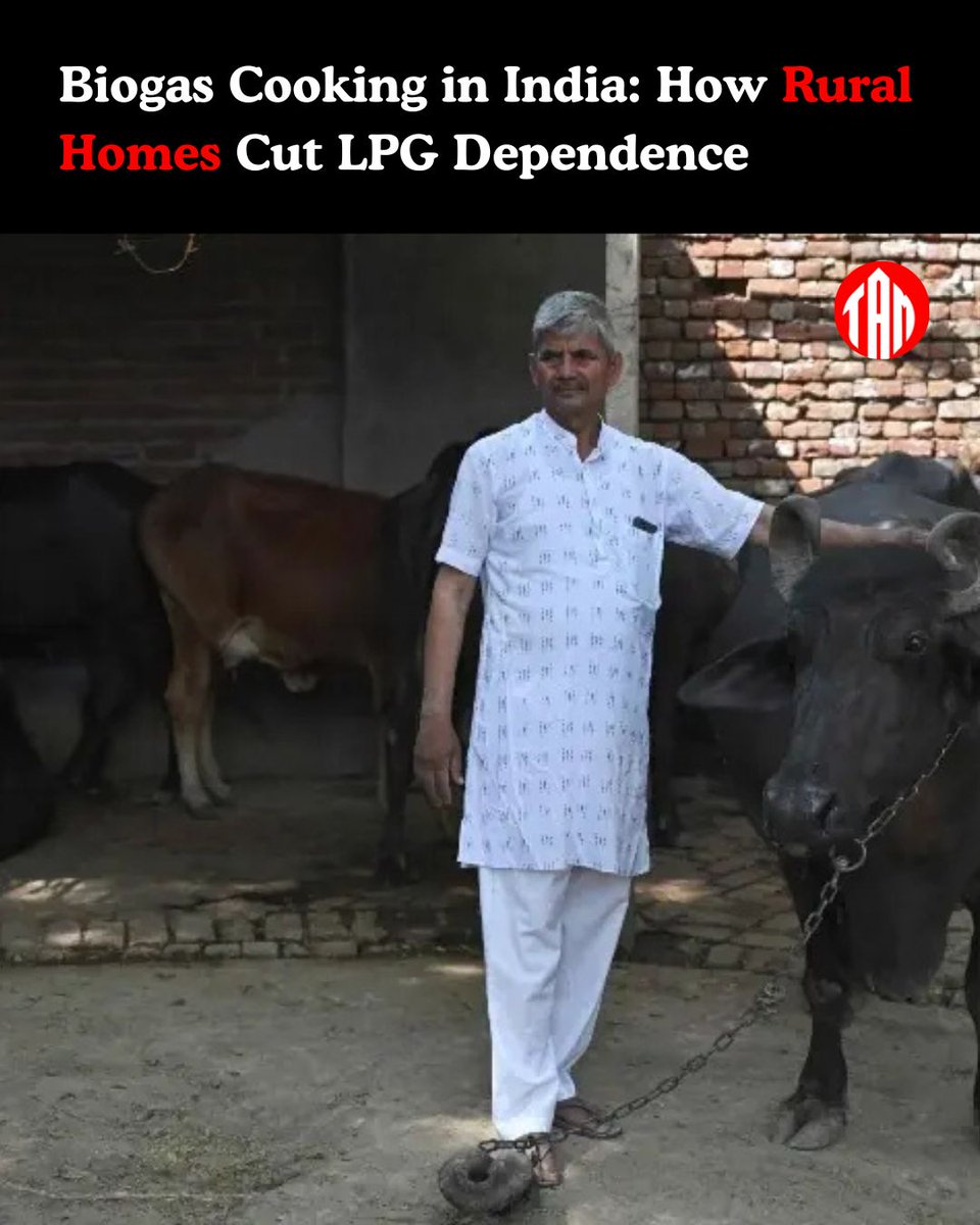theasianmirror3's tweet image. As fuel supply disruptions ripple through parts of India, rural households are increasingly turning to biogas systems that convert farm waste into cooking fuel.

Read story: 
theasianmirror.com/top-stories/79…

#Biogas