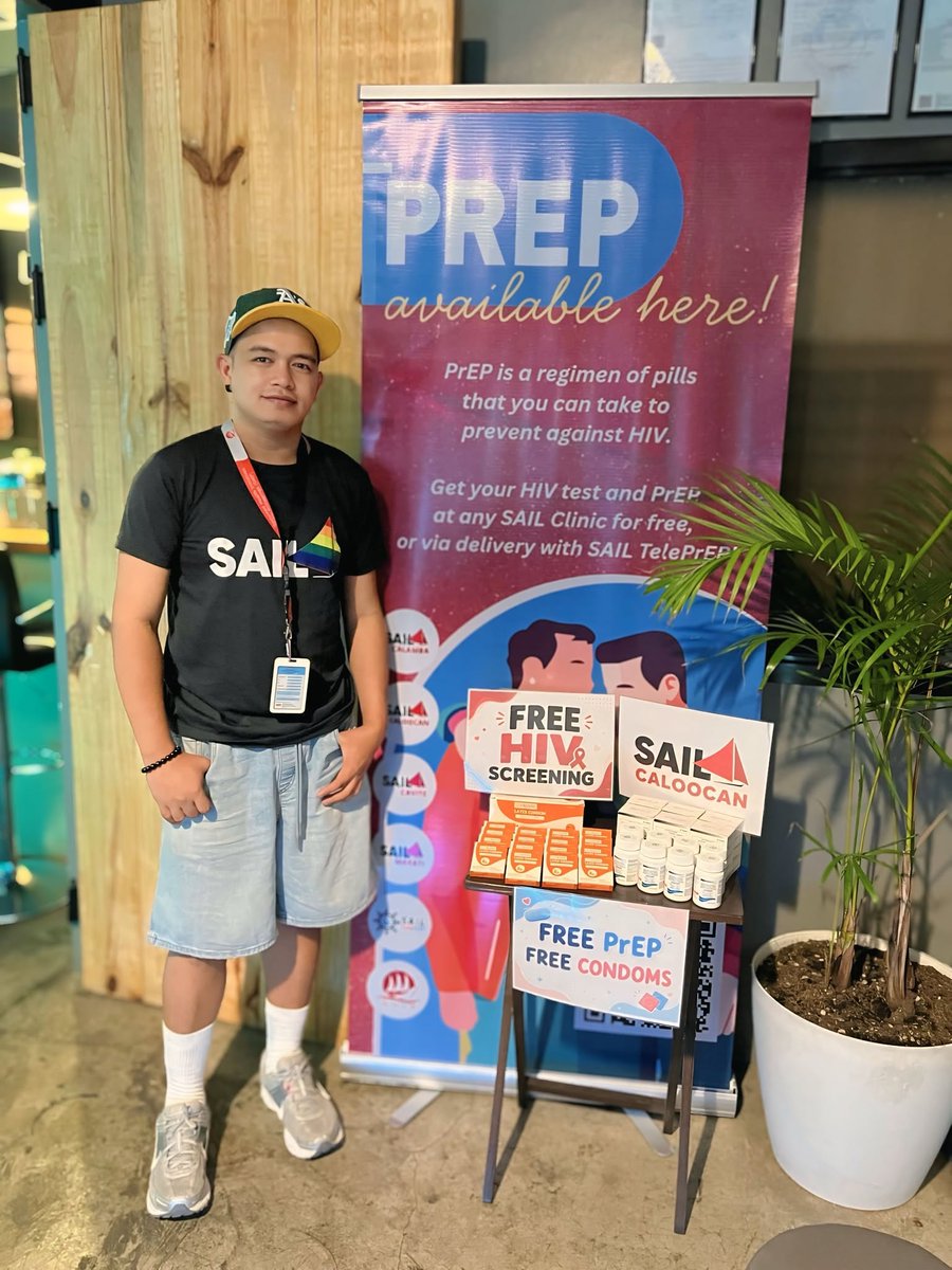 SailClinics's tweet image. Take a LaFerros Night escape with SAIL this weekend! 💦

Join SAIL at @FerrosWellness later today, May 2, Saturday, from 5 pm to 11 pm.

And get your FREE HIV screening and FREE #PrEP HIV protection.

#TogetherWeSAIL with PrEP at Ferros Wellness!
linktr.ee/SAILClinics