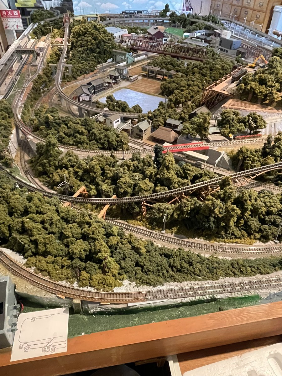 萬鉄道 萬鉄道でジオラマや資料を見つつ､トーマスを走らせた。