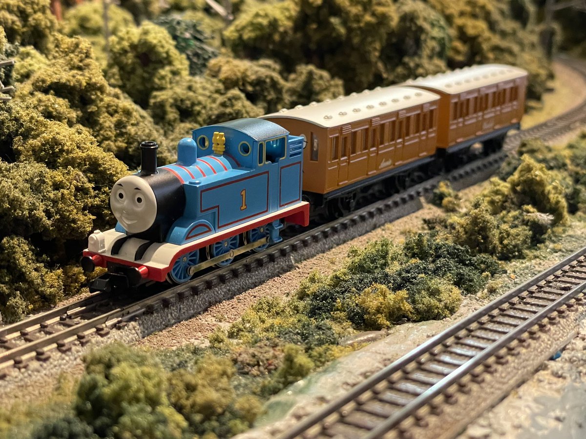 萬鉄道 萬鉄道でジオラマや資料を見つつ､トーマスを走らせた。