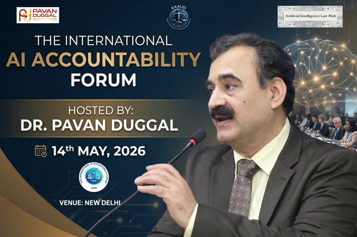 pavanduggal's tweet image. AI accountability is not anti‑innovation; it is pro‑humanity. Innovation without accountability is merely risk externalisation at planetary scale. #AIAccountability #ResponsibleAI #IAAF2026 #DuggalDoctrine #FutureOfAI #EthicalTech