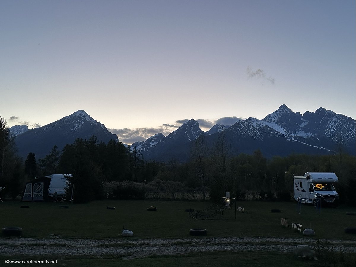 CarolineMills99's tweet image. Sorry if you're owed an email from me; I've been busy. Busy staring at the shifting light over these incredible mountains from my #campsite in the foothills of the High Tatras followed by hiking in them. What a view from a campsite. #camping #campervan #roadtrip #VisitSlovakia
