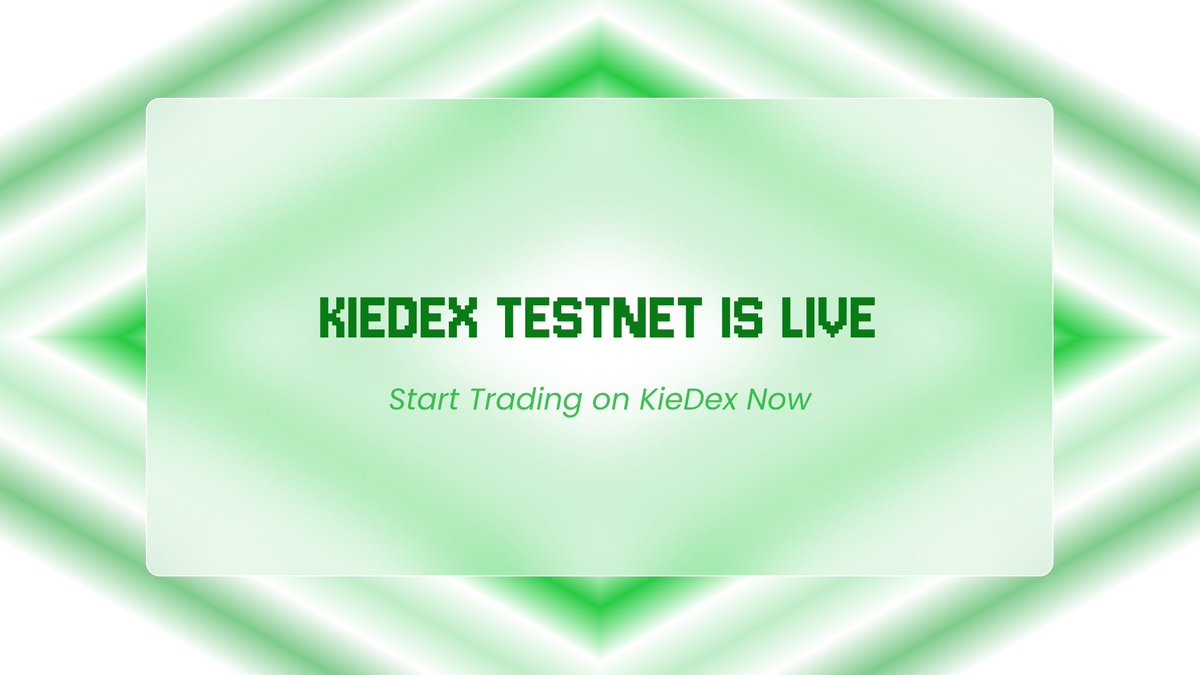 Olahosts's tweet photo. GM CT… time to lock in and get money

Here’s a Fresh alpha to position for

I’m currently farming @kiedexapp — a derivatives platform with a trade-to-earn model where your activity earns rewards.

No public funding info yet, but the gamified testnet is live… early users could benefit.

How to get started:
🔗 https://t.co/v8G9w8veFT

• Sign up with email + connect wallet
• Claim 100 USDT daily for test trading
• Complete tasks, trade, and stay active
• Refer friends to boost rewards

The goal is to stack $KDX, which could carry value into mainnet.

Early activity matters… let’s stay consistent.