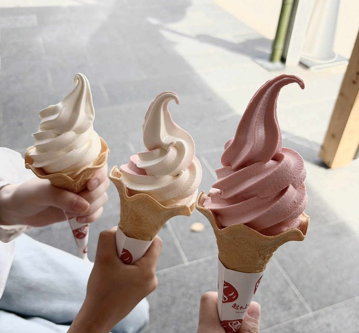RT @annatural45: 今日暑かったよね( ˊᵕˋ ;) ソフトクリーム日和🍦