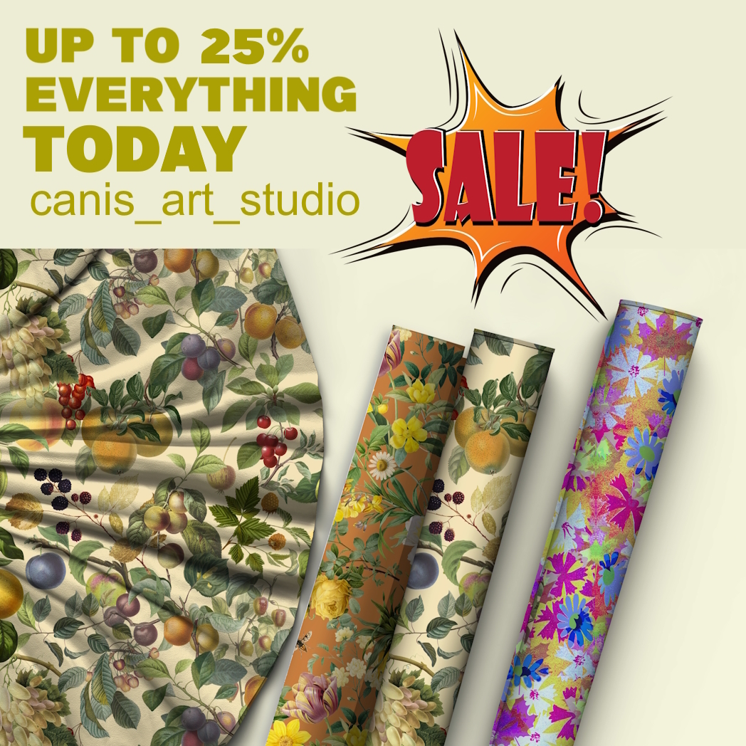 przemilak's tweet image. Fabric, Wallpaper, Home Decor Sale! Up to 25% off Everything! cutt.ly/CtGbNbJ2 If you have any questions: resizing, recoloring, just let me know #fabric #wallpaper #homedecor #sewing #fashion #spring #interiordesign  #floral #cottagecore #goblincore #countrystyle #cottage