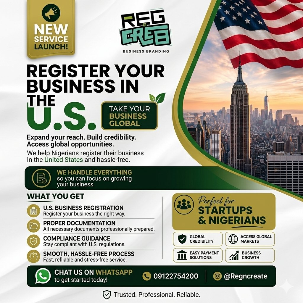 Regncreate's tweet photo. I’ll register my business later…”
That’s how many people stay stuck for years.
Meanwhile, others are getting contracts, funding, and trust.
The difference?
They’re registered. https://t.co/7shBqbTHGr