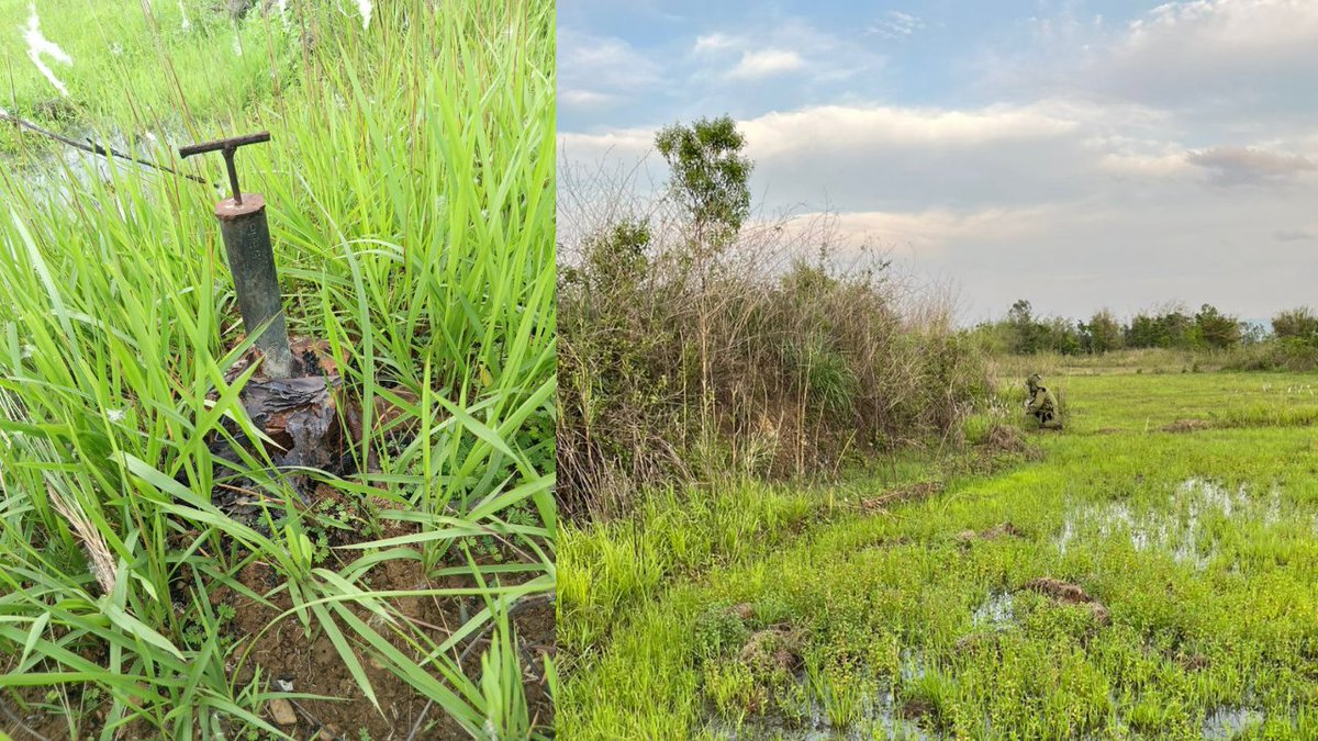 SudarshanNewsNE's tweet image. Indian Army teams detected and safely destroyed a suspected old explosive device near Moulsang village in Churachandpur district during a routine patrol, preventing any threat to civilians.
READ MORE👇
sudarshannews.in/Army-Bomb-Squa…. 
#IndianArmy #DefenceNews @adgpi @prodefkohima