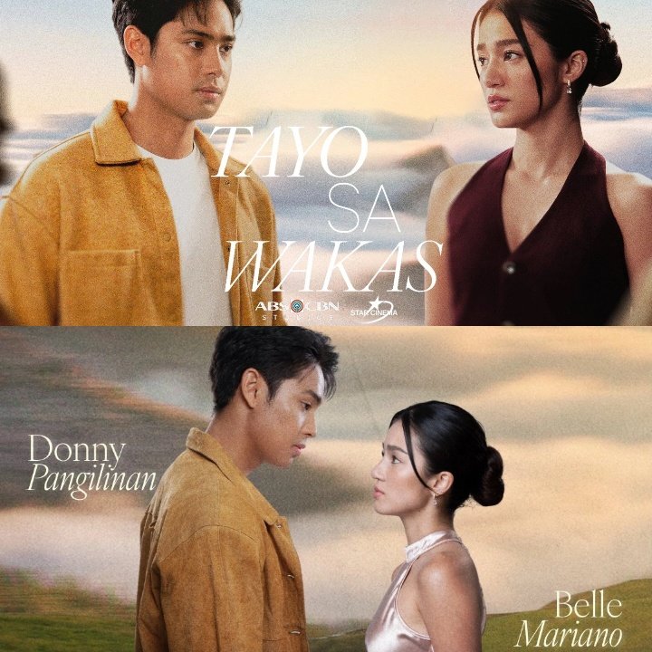 Let’s make our love today so loud that it echoes until the next time we see them together again.

TAYO SA WAKAS TRAILER  

#TayoSaWakasMediaLaunch  
#DonnyPangilinanAsCisco  
#BelleMarianoAsCheska