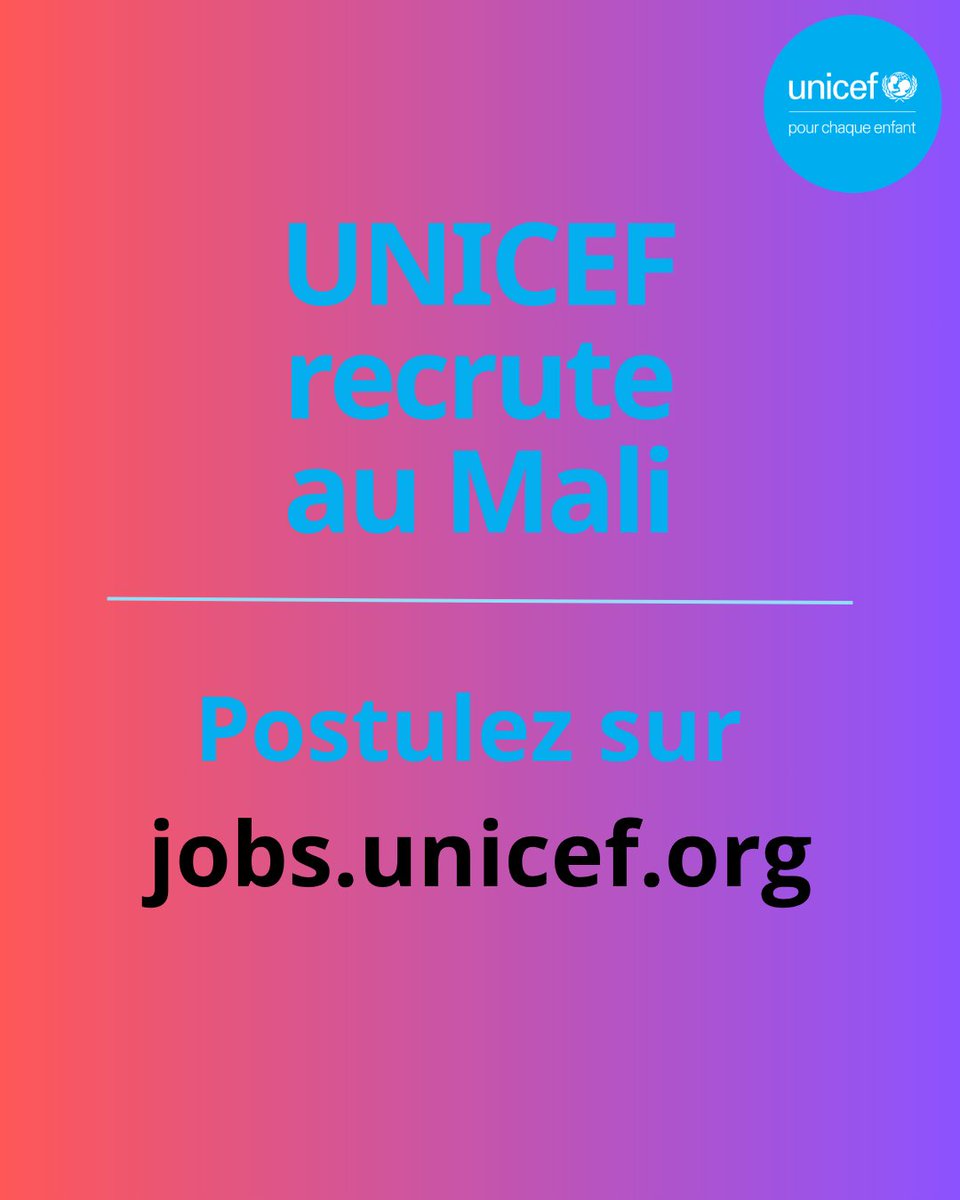 UNICEF Mali tweet media