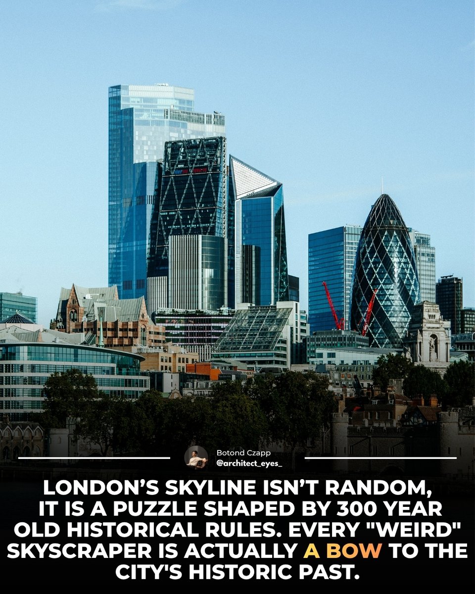 Architect_Eyes's tweet image. Did you know this about London? 🧐

#architecture