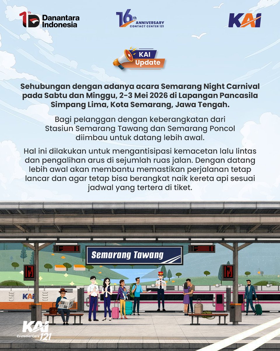 Kereta Api Indonesia tweet media