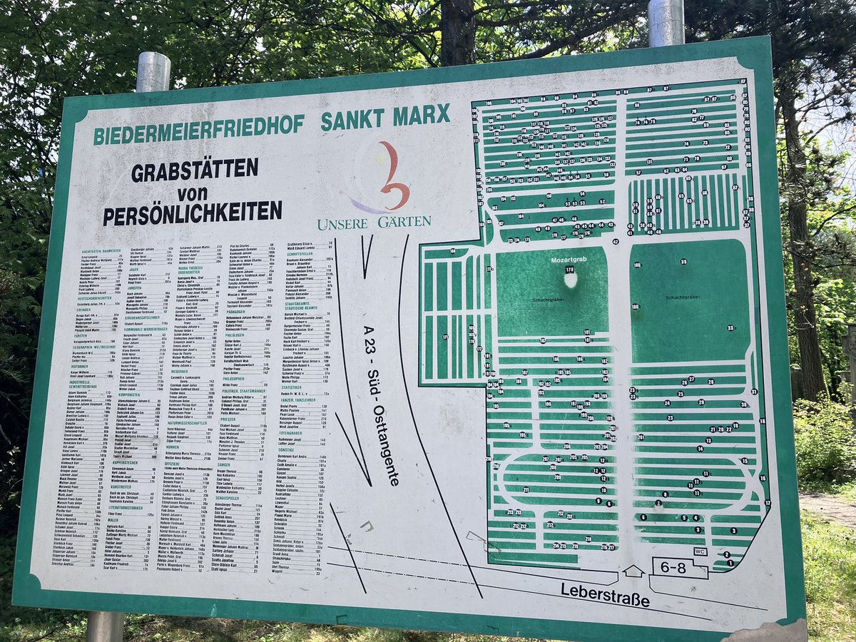 kaffee_jause's tweet image. ドナウタワーの後はモーツァルトの墓のあるザンクト・マルクス墓地

2026.4.22
#austria #Wien #ウィーン