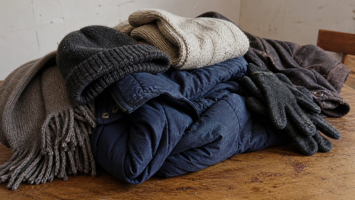 Se viene el frio al AMBA.

Si tenes algun buzo, campera, zapatillas, manta, etc. En CONDICIONES de uso; guardalas en tu auto o mochila. 

Es fácil ver si alguien en situación de calle esta pasando frio. 

La ropa de abrigo NUNCA sobra.