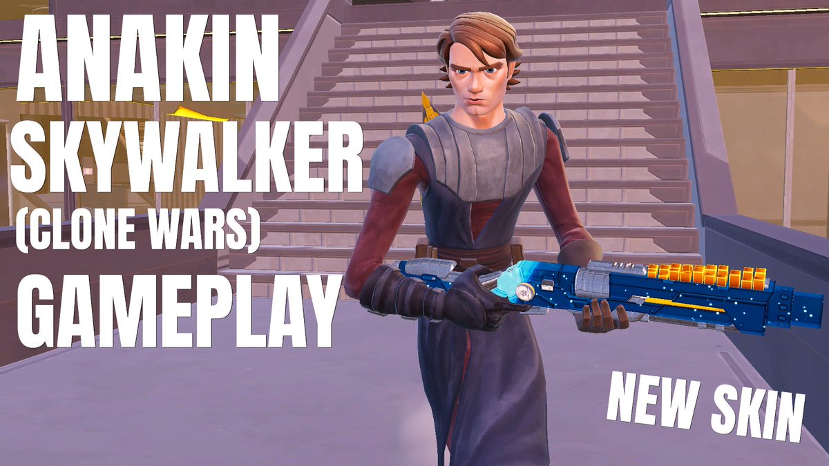 ngreco600's tweet image. NEW SKIN "ANAKIN SKYWALKER (CLONE WARS)" Victory Royale Gameplay in Fortnite! 

Watch here--&amp;gt; youtu.be/kcxr32LH5hM?si… 

#Fortnite #AnakinSkywalker #NewSkin #FortniteCh7S2 #FortniteNews #Fortography #fortniteclips #StarWars #TheCloneWars