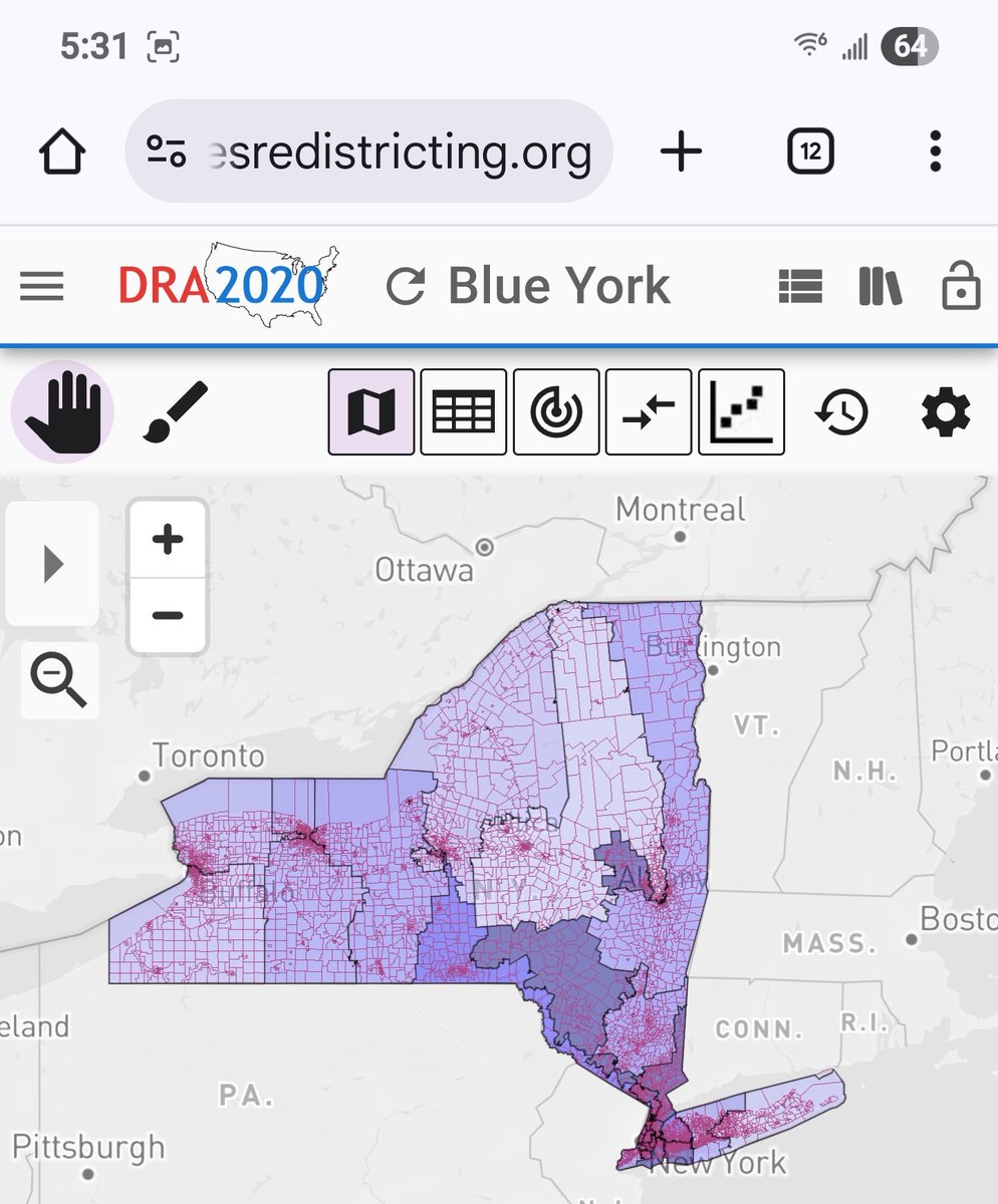 Super_Shazbot's tweet image. Hey MAGA! Get ready for Blue York! #gerrymandering #MAGA  #redistrict