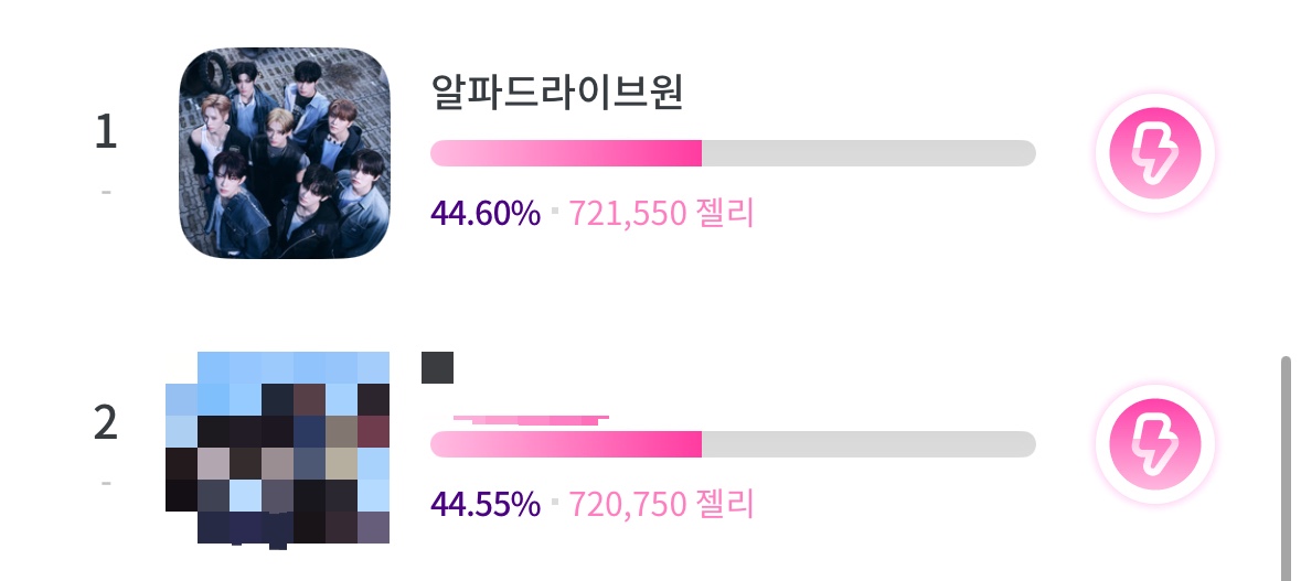 알파드라이브원 투표총공팀 tweet media
