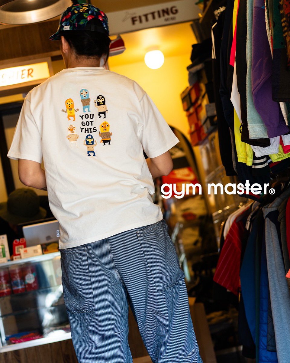 gymmasterjp's tweet photo. 【待望の入荷】
今年のジムマスターは
レスラーが励ましてくれる🔥
「YOU GOT THIS(君ならできる!)」
刺繍のクオリティと脱力感の
ギャップがたまらない…🫠
夏の本命Teeが待望の入荷‼️
完売前にチェックを🏃♂️💨
🔗 https://t.co/boqF46j8O9
(楽天市場店はツリー参照)
#gymmaster #ジムマスター https://t.co/yW1iYAdubW