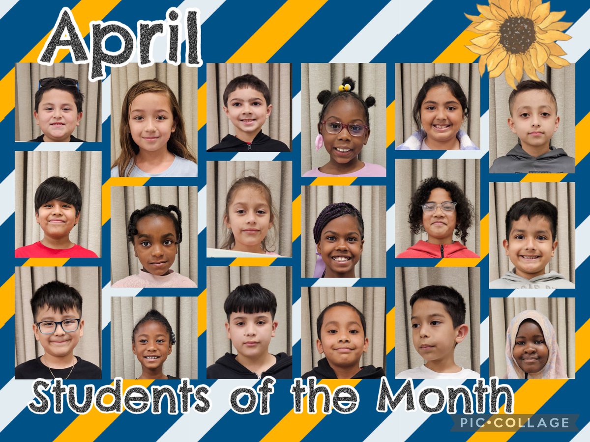BannekerPanther's tweet image. 🐾 Banneker Panthers 🐾 Students 🐆 of the Month for April 🙌👏 Let’s #celebrate them for their 😎 work, attitude, and behavior in showing their #PantherPride 💛💙 #SOTM  #BetterEveryday @kckschools @amirahlacey @dezarea26

🔗 bit.ly/4djpfZZ