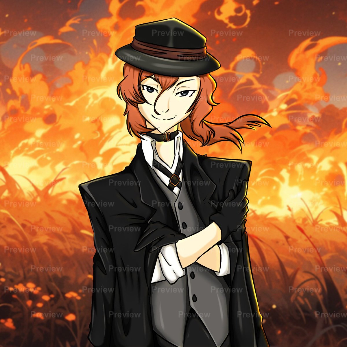 Henajoseph99's tweet image. Cool PFP for my special client❤️💕
#customart #fire #aesthetic #arty #client