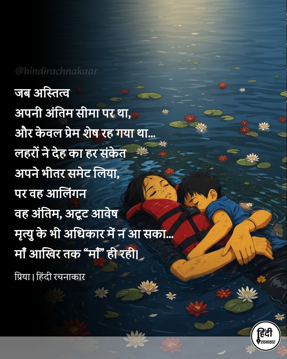 hindirachnakaar's tweet image. जबलपुर, बरगी डैम की उस हृदयविदारक घटना को समर्पित 🙏

#mother #maa #yodhha 
#jabalpur #Hindirachnakaar