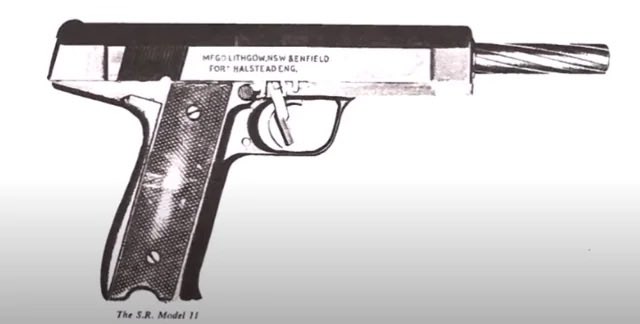 Mrpistolrifle's tweet image. Australian Robinson Model 11 SR Machine Pistol. #guns